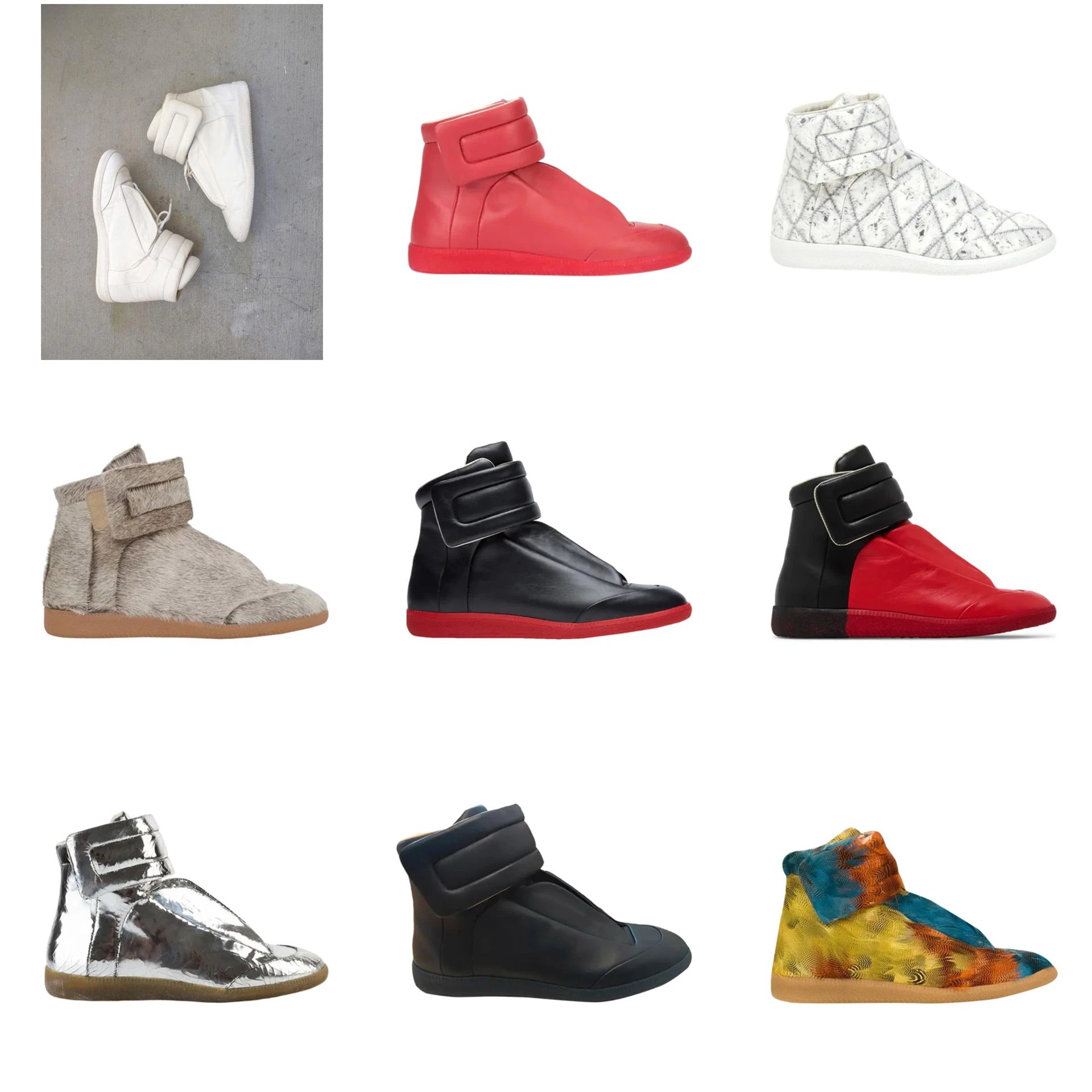 Maison Margiela Tabi High-Top Sneakers