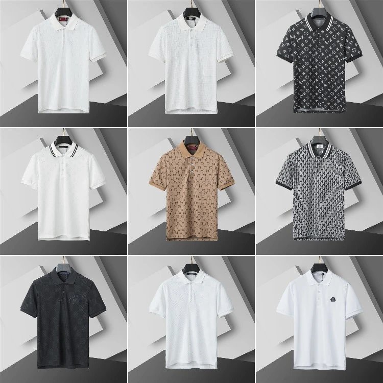 Louis Vuitton Monogram Polo Shirts [18 styles]