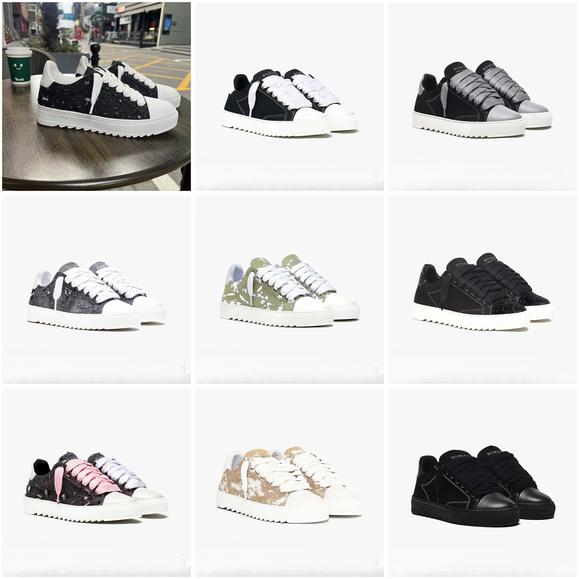 NUMERI Star Sneakers
