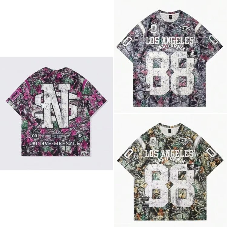 CHO Different Active Lifestyle Camo T-Shirt
