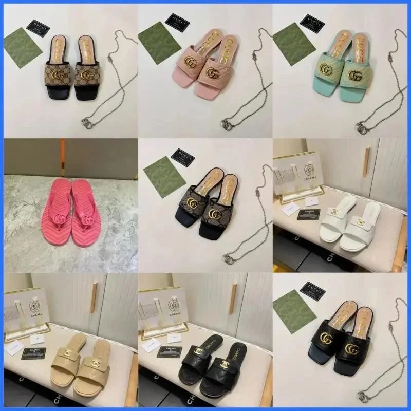 Gucci GG Marmont Slide Sandals [38 styles]