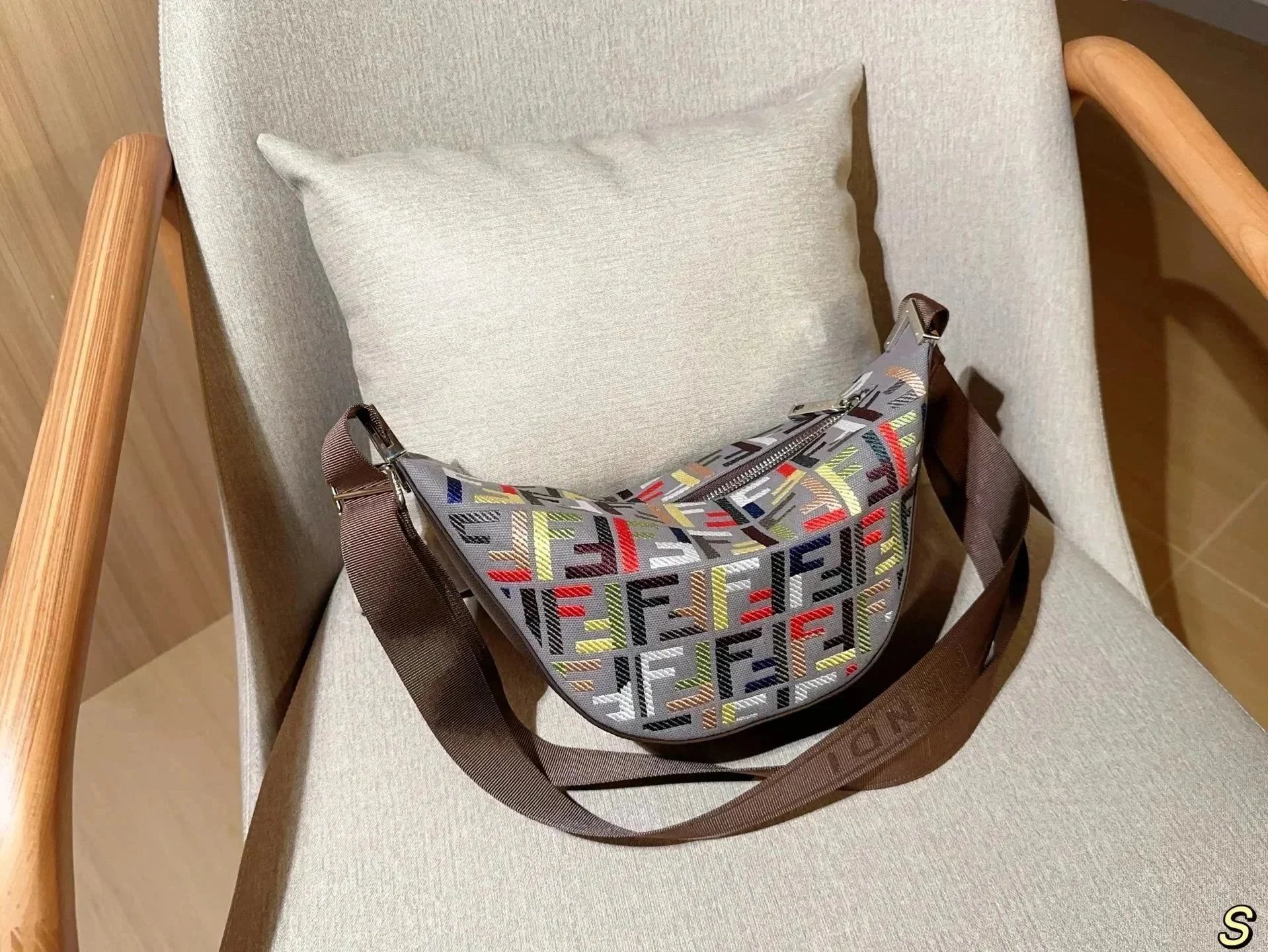 Fendi FF Multicolor Canvas Belt Bag [38 styles]