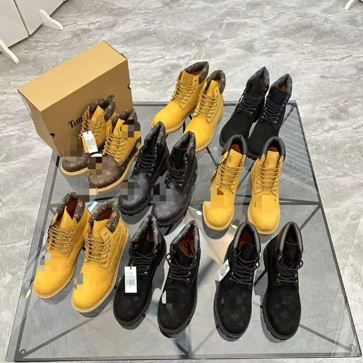 Louis Vuitton Monogram Timberland-Style Boots